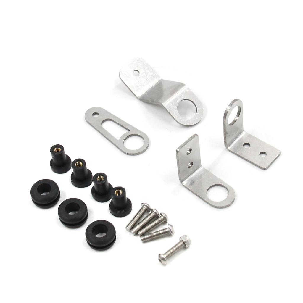 Bolt On Radiator Bracket Kit Replacement for Honda Civic 19922000