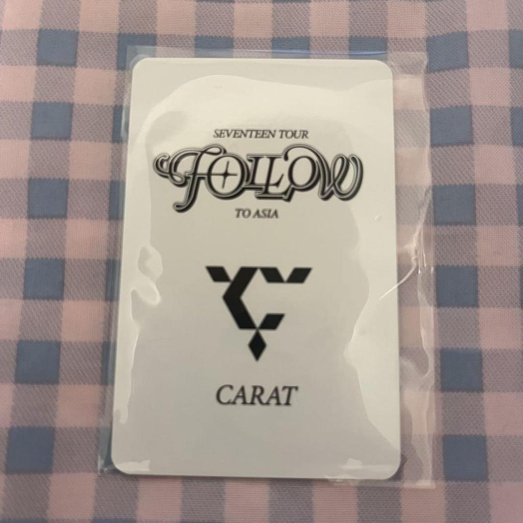 [USED] SEVENTEEN S.COUPS FOLLOW CARATZONE
