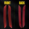 Bumper Reflector Set For 2012-2015 BMW 328i 320i 13-15 328i xDrive 428i Rear