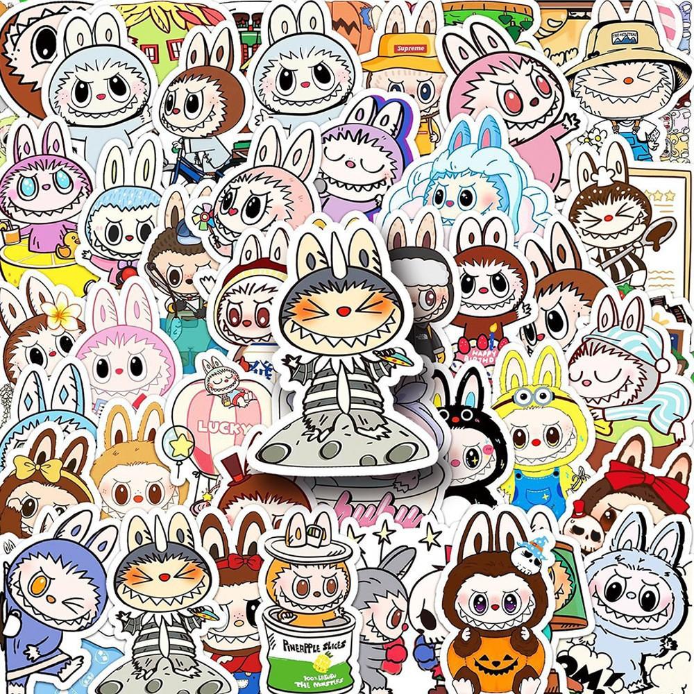 50 Klistremerker Tegneserie Tegning Mobiltelefon Scooter Notatbok DIY