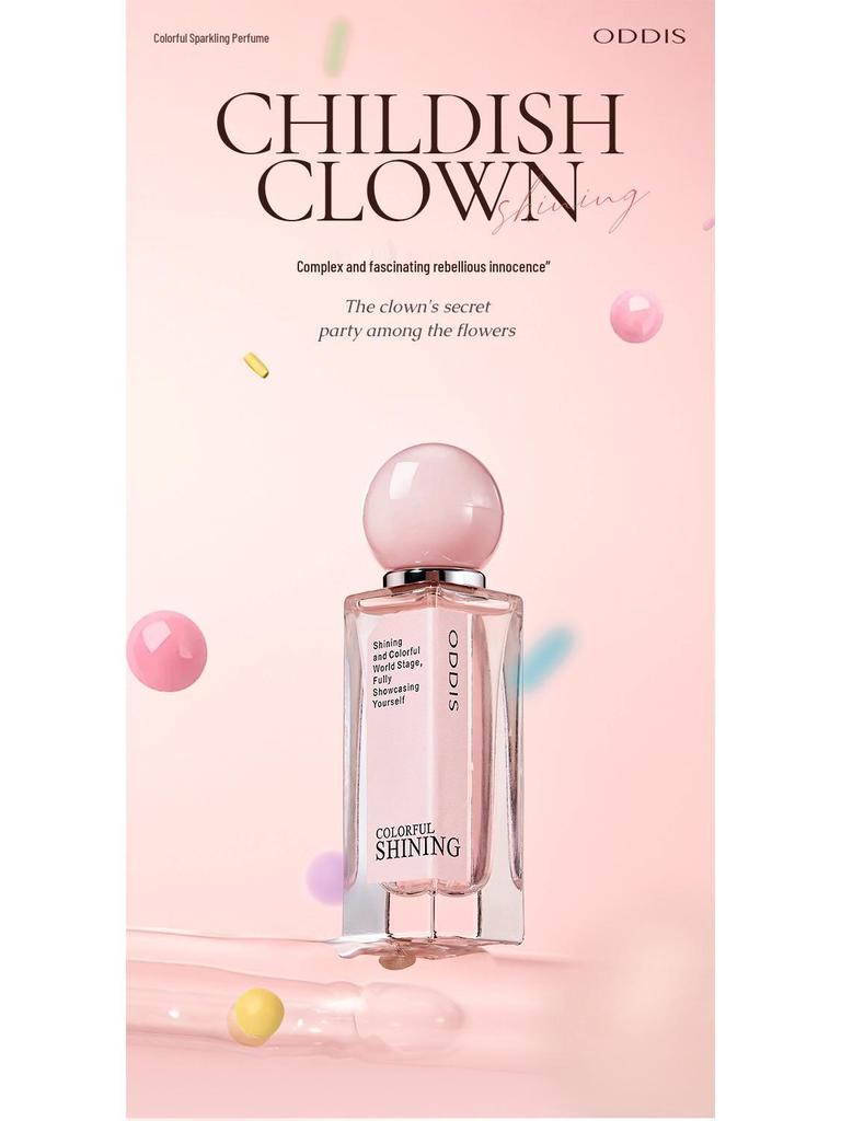 ODDIS Audis Colorful Long-Lasting Floral Sparkling Perfume for Women - Eau De Toilette