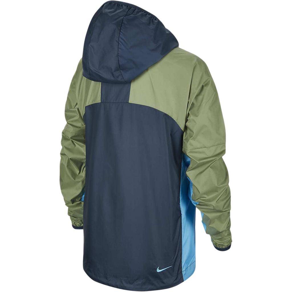 Nike Jacket Sportswear Comfortable Skin-Friendly Breathable Minimalist Unisex Jackets Deep-Sea-Blue Oil-Green Baltic-Blue FD3149478