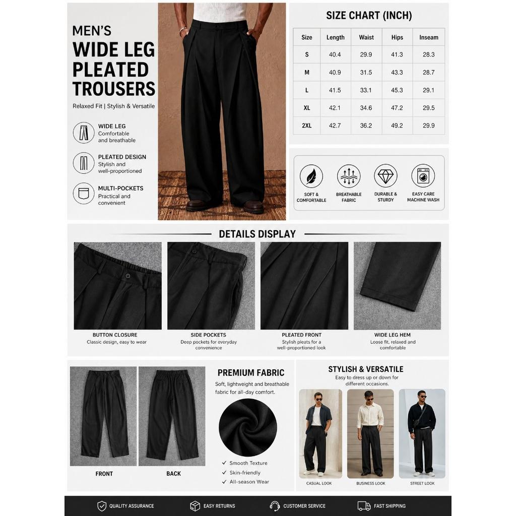 2026 Herren Neue Herbstmode Schlank geschnittene Lässige Locker geschnittene Sport-Hose mit Spitze