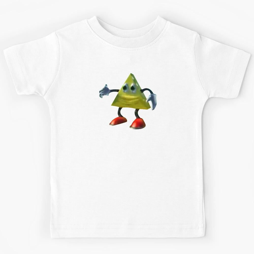 Dancing Triangle Meme Kids T-Shirt 100