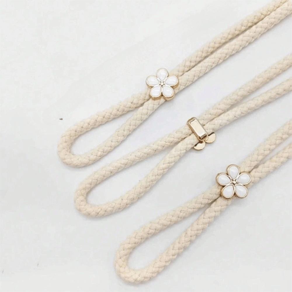 Adjustable Flower Curtain Tiebacks Minimalist Curtain Tie Rope Modern Curtain Straps  Home Decor