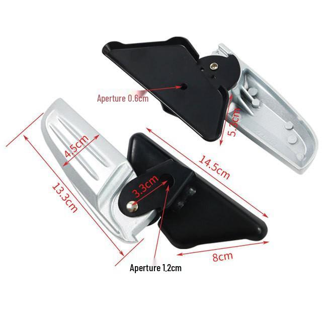 Compatible Rear Foot Pedal Assembly for Piaggio Vespa Models: LX, LXV, S, and PCX.