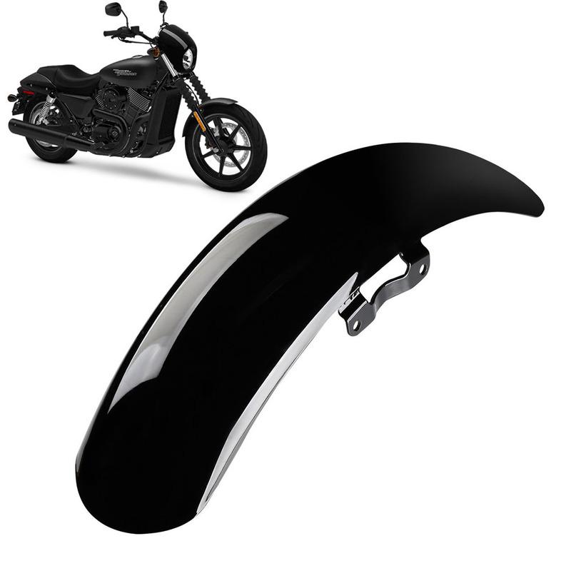 Motorcycle Mudguard Parts ABS Black Front Fender Guard For Harley Street XG750 XG500 2015- 2017 2016 2018 XG 750