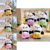 Chef Panda Knuffel Sleutelhanger Met Cartoon Ontwerp Voor Kinderen En Cadeau Geven