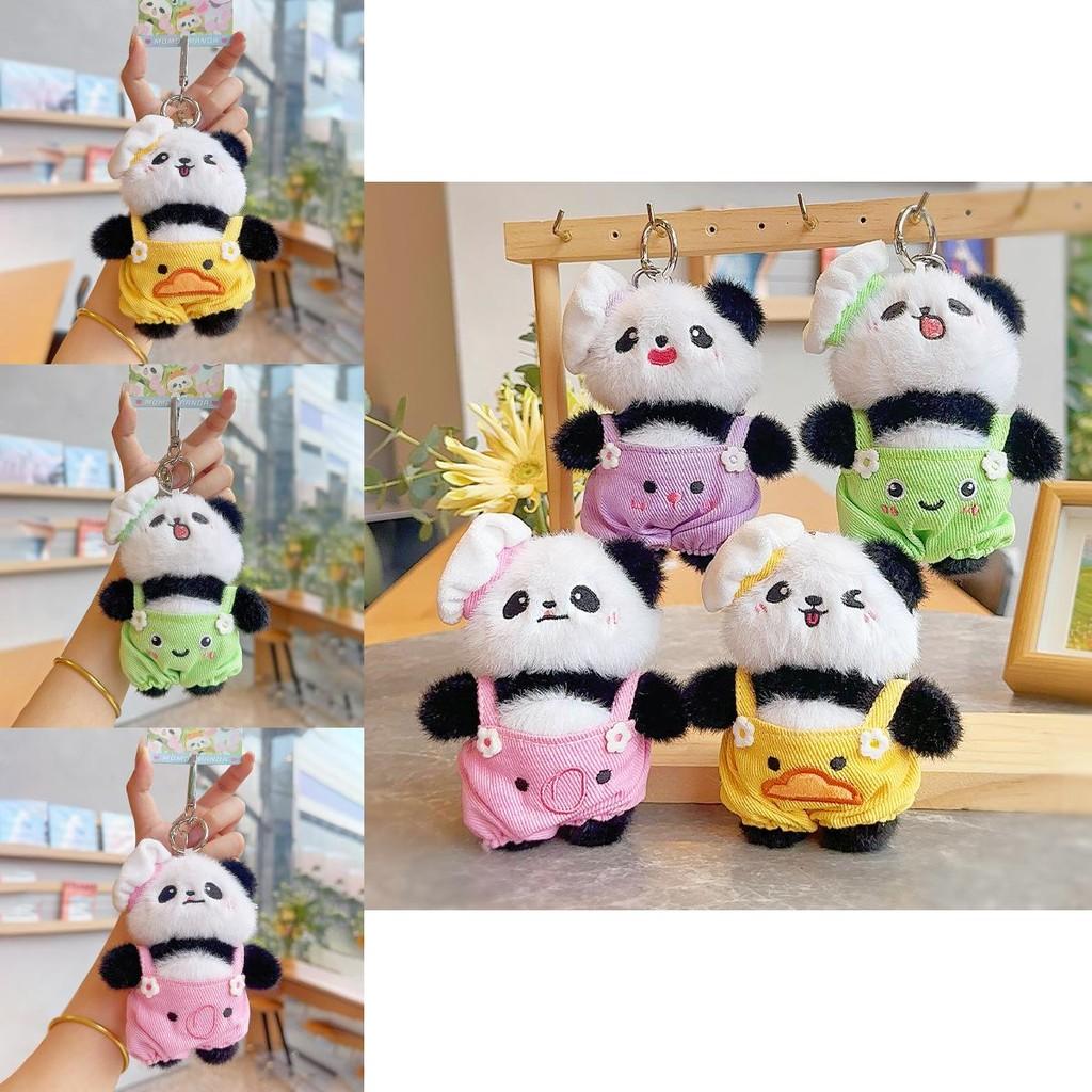 Chef Panda Knuffel Sleutelhanger Met Cartoon Ontwerp Voor Kinderen En Cadeau Geven