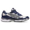 Asics Gel NYC Navy Steel Unisex Freizeitschuhe Blau Creme 1201A789-100