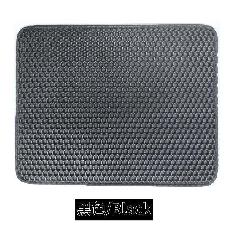 Pet Double-layer EVA Cat Mats Waterproof Non-slip Claw Grinding Cat Litter Pad Suitable for Cat Litter Box Kitten Accessories