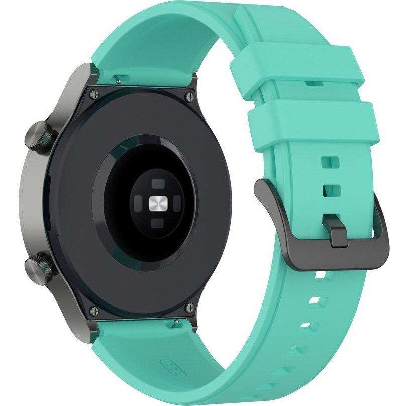 22mm Universal Silicone Strap, Turquoise
