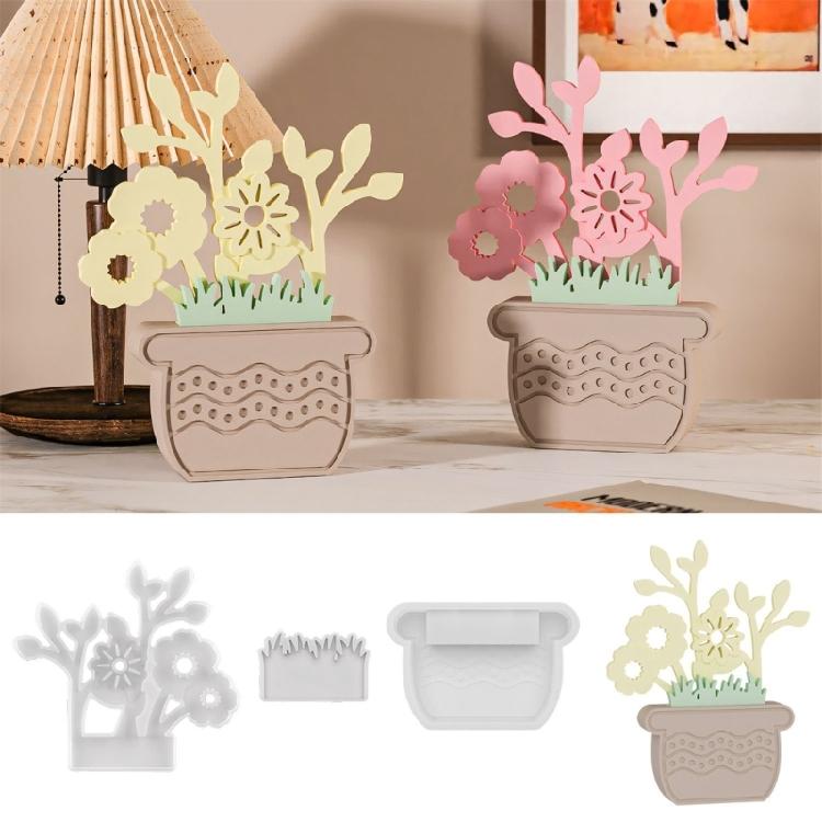 Flexible Craft Mold Flower Vase Multipurpose Use Suitable for Festival Decorations Handmade Gifts and Seasonal Crafts