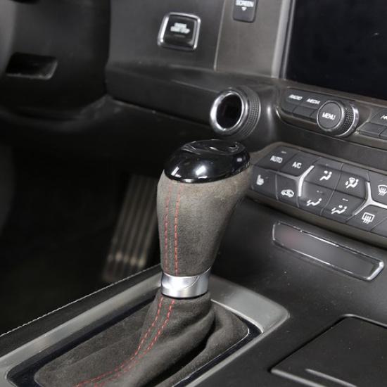 ABS Black Gear Shift Knob Head Cover Trim for  Corvette C7 14-19