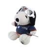 Snoopy Plüschkissen mit Fliegerkostüm für Kinder, Geschenk und Schlafzimmerdekoration