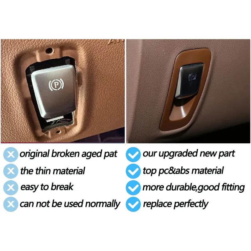 For Benz C E Class W205 W213 W238 Car Electronic Handbrake Button Outer Cover Parking Brake Switch Panel 2056806812 2136805409