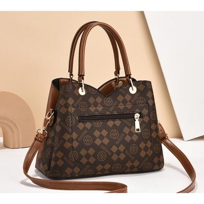 Luxury Designer Women's Handbag Fashionable Large Capacity Brand Shoulder Bag Classic Retro Crossbody Bag Commuting Tote Bag