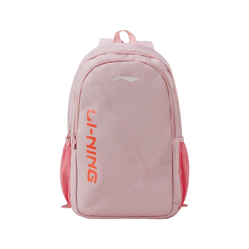 Рюкзак Li Ning из полиэстера женский новый светло-розовый YBSV203-5 One Size