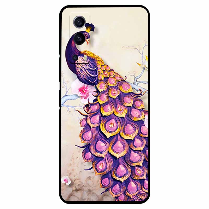 For vivo Y72 5G Case Shockproof Soft silicone TPU Back Cover For vivo Y52 5G Phone Cases for vivoY72 Y 72 52 5G Case Cute Capa