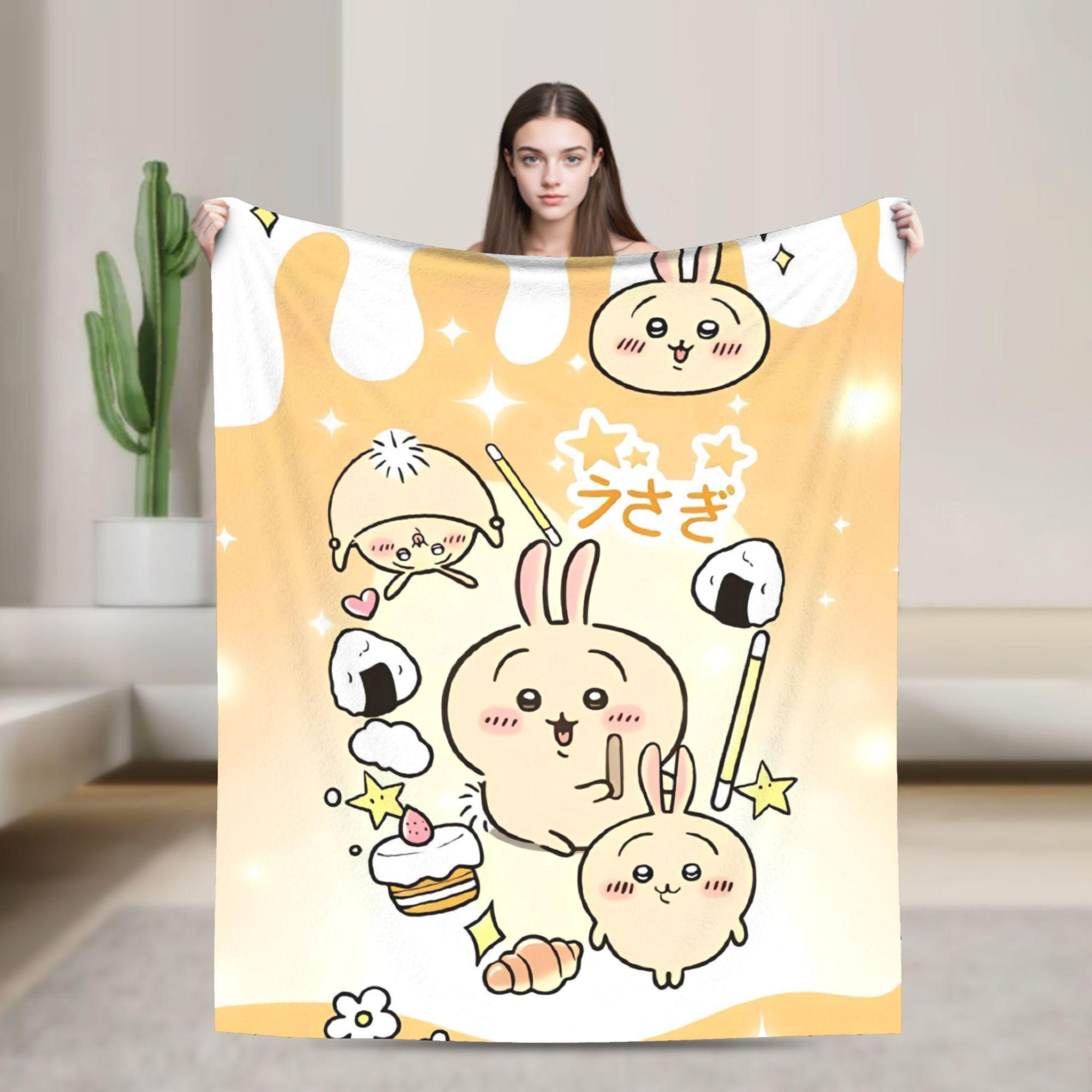 

Милый Момонга C-Чиикава Мультяшный Фланелевый Плед с Принтом Многофункциональный Ультрамягкий Плед для Дома Спальни Коврик Кусок 30x40in