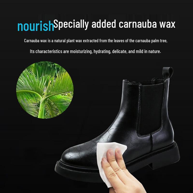Portable Self-Polishing Leather Shoe Wipes