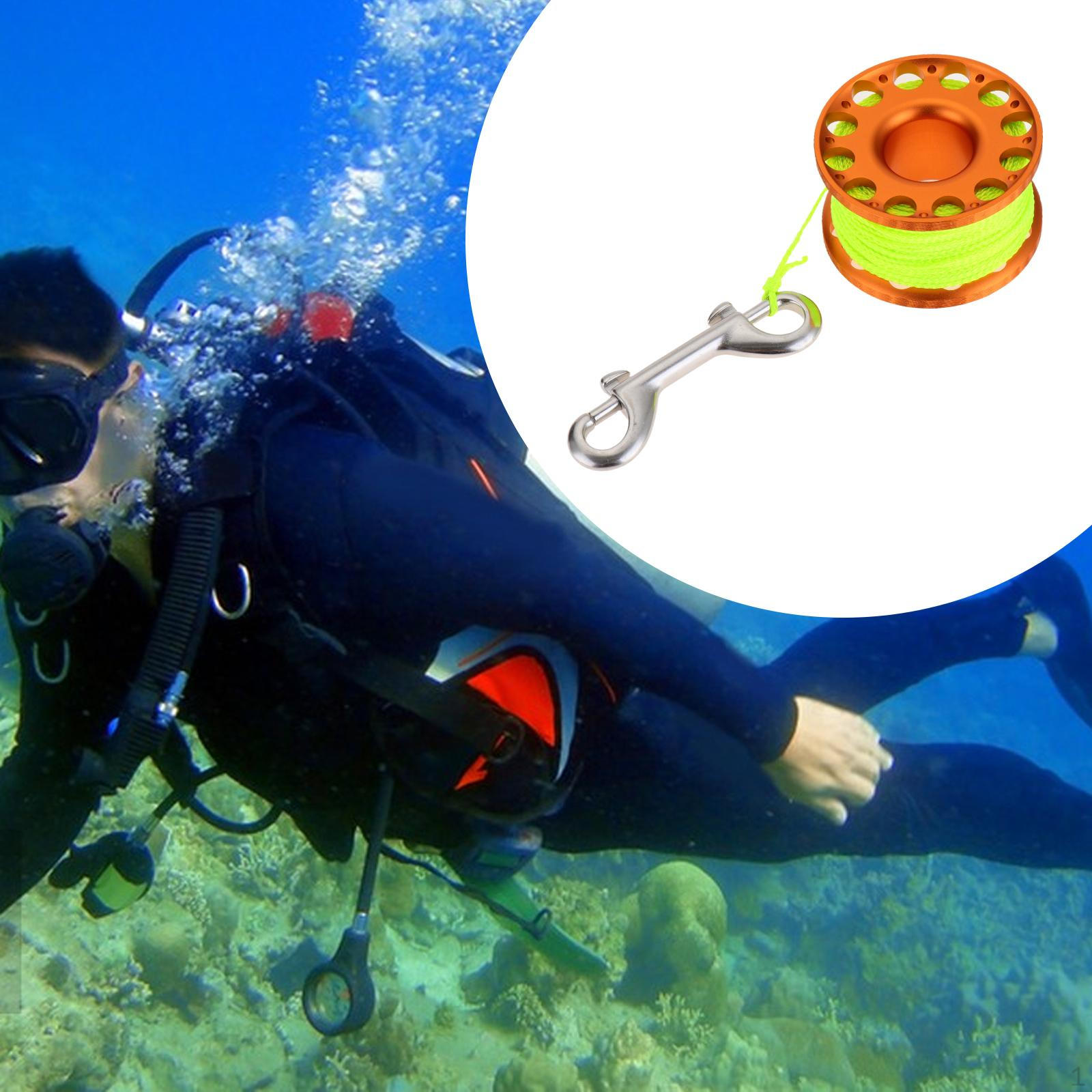 

Катушка Finger Reel с зажимом Wreck Scuba Diving Tech Spool Gold Reel