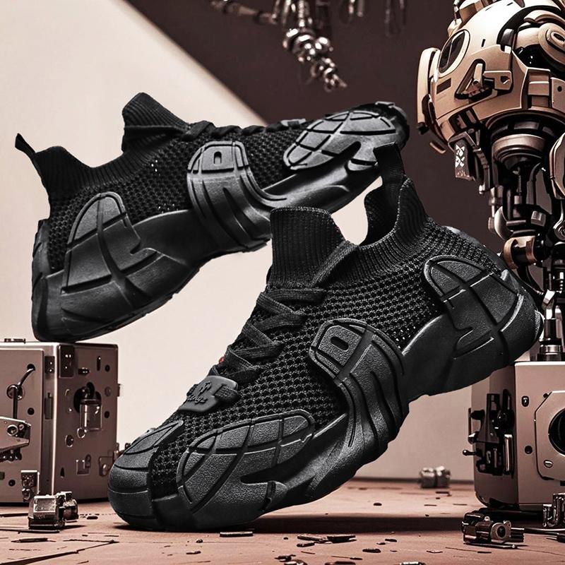 Fashion Summer Men's Socks Shoes Breathable Mesh Sports Running Comfortable Training Walking Tennis Casual Fashion Sneakers Comfort Work