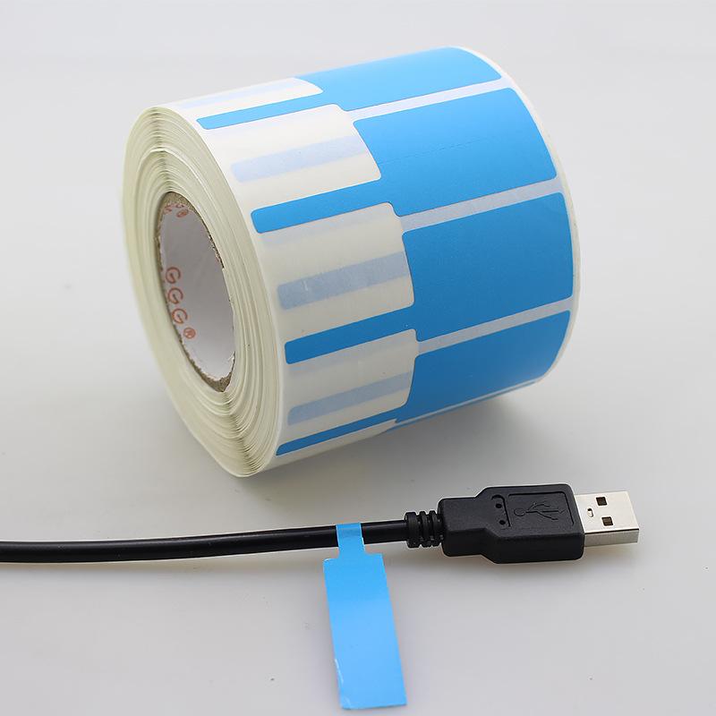 500Pcs/Roll 70*24mm Cable Labels Wire Marking Network Waterproof Thermal Printer Sticker Organizer Self-Adhesive Label Cable Tags