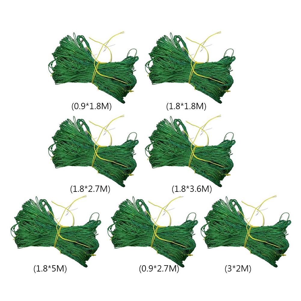 Lattice Net Green Gardening Plant Climbing Frame Mesh Ornaments Rattan Stand Net Wear-resistant Heat-resistance for Grapes Beans