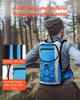 VEVOR Hydration Backpack, 15L Insulated Hydration Pack Backpack with 3L TPU Water Bladder, Hiking Water Backpack with Storage for Men Women