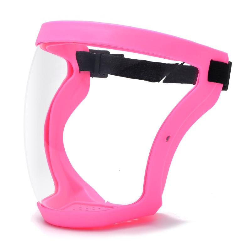 Children's Full Face Protection Mask with Anti-Fog Spherical Visor and Anti-Splash Goggles