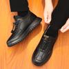 Winter Men's Shoes Comfortable Cold Proof Warmth Durable Slip Resistant Outsole Men's Shoes