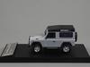 Almost Real Land Rover Defender Silver Scale Complete Diecast Car 410207 1990-2014 - 1/43