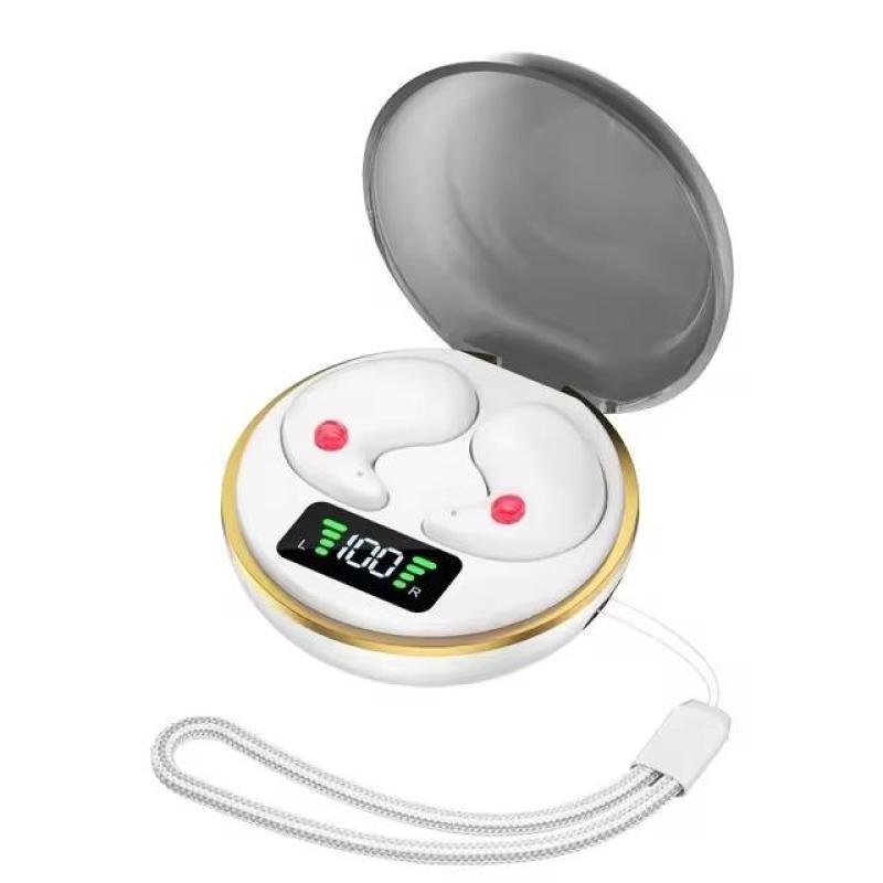 Invisible Sleep Earbuds Wireless Bluetooth 5.3 Earphones Active Noise Cancellation Waterproof Headsets Stereo Sound Headphones