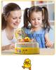 B.Duck Little Yellow Duck Parent-Child Educational Bouncing Fishing Toy Gift