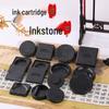 Portable Student Calligraphy Inkstone with Lid - Anti-drying, Multi-purpose Cartridge