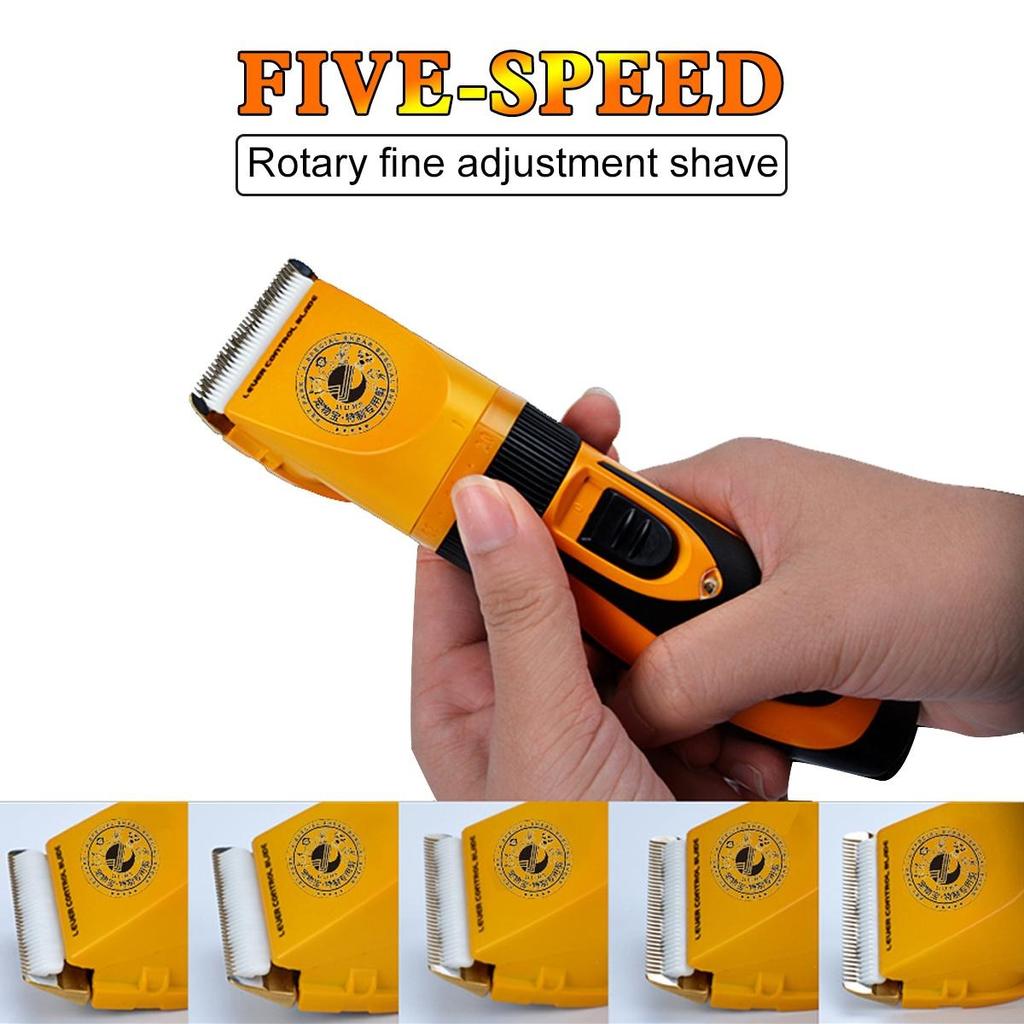 Elektrický zastřihovač chlupů pro domácí mazlíčky Profesionální zastřihovače dobíjecí nízkohlučné péče o psy a kočky Zvířata pro stříhání srsti strojem na holicí strojky