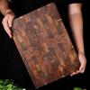 Spruce Wood Spliced Checkerboard Cutting Board Set