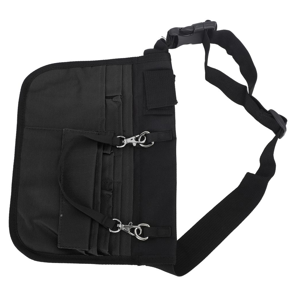 Nurse Fanny Pack Medical Supplies Storage Bag Multi Compartment Nurse Medical Waist Pouch Black