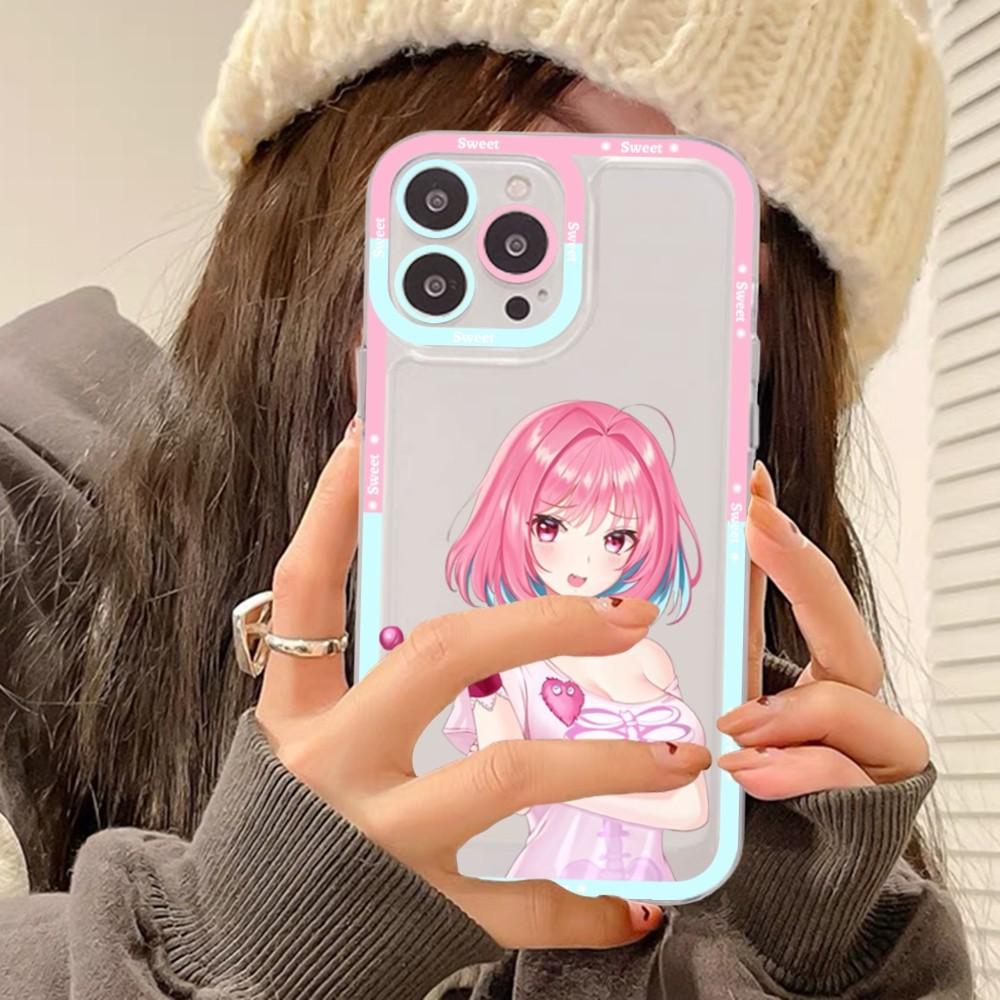 Riamu Yumemi Anime Phone Case For iPhone 11 12 13 14 Mini Pro Max XR X XS TPU Clear Case For 8 7 6 Plus SE 2020