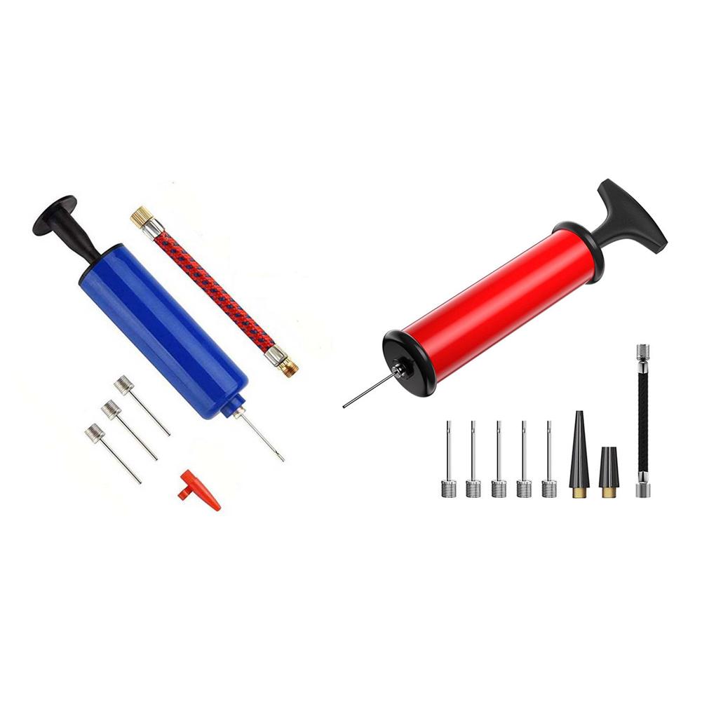 Lanksti žarna kamuolių pompai rankinė pompa pripūtėjas nešiojamas su oro krepšinio pompa tinklinio žarna Pu S1E1