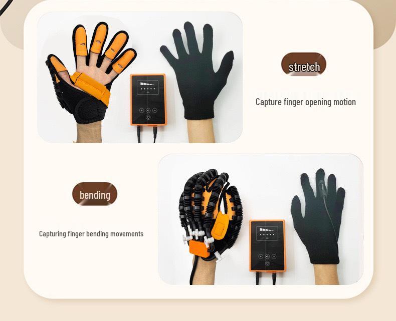 Portable Wireless Rehabilitation Gloves and Hand Massager for Stroke Recovery