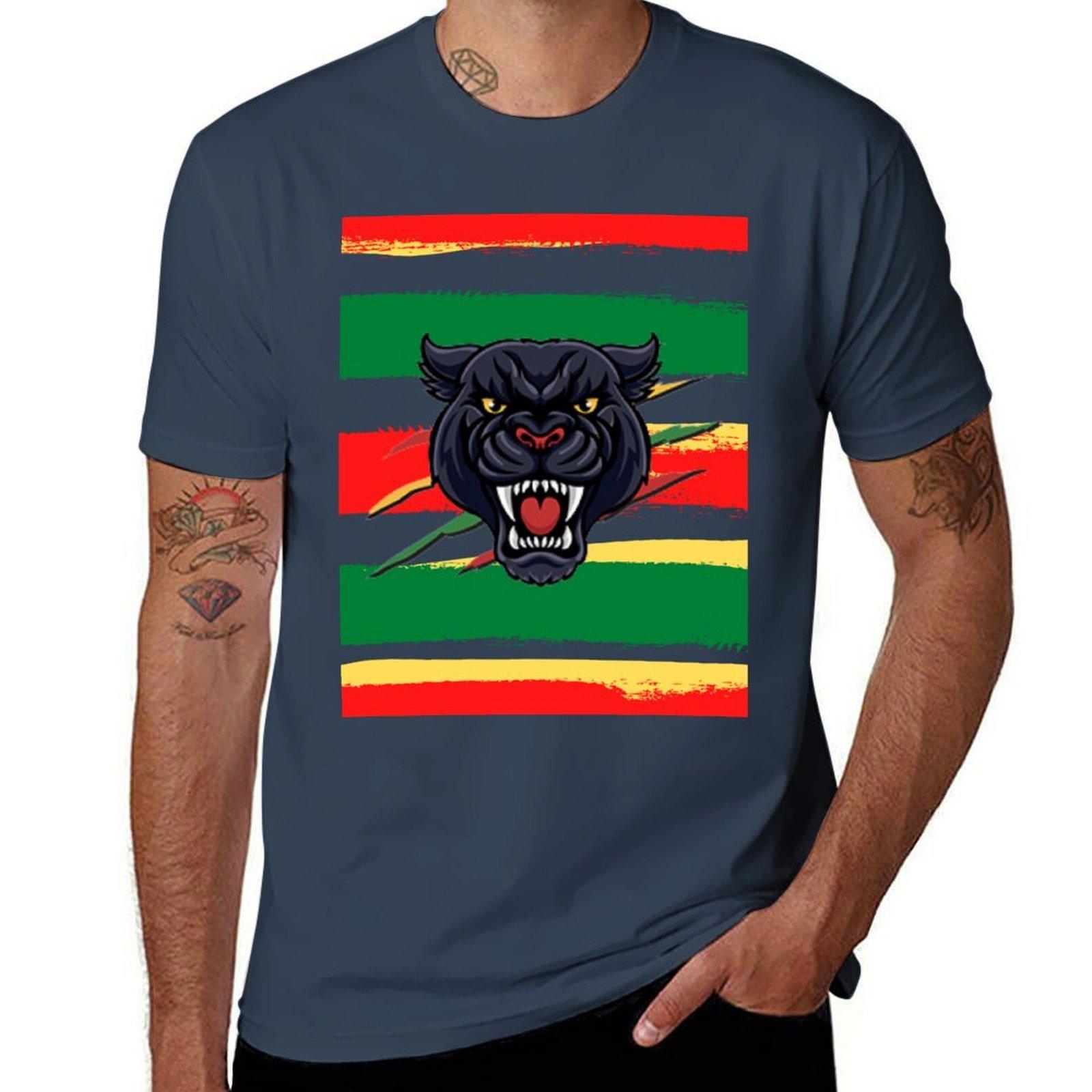 Penrith Panthers Scratch Street Paint TShirt Holiday Party Tee Shirt S