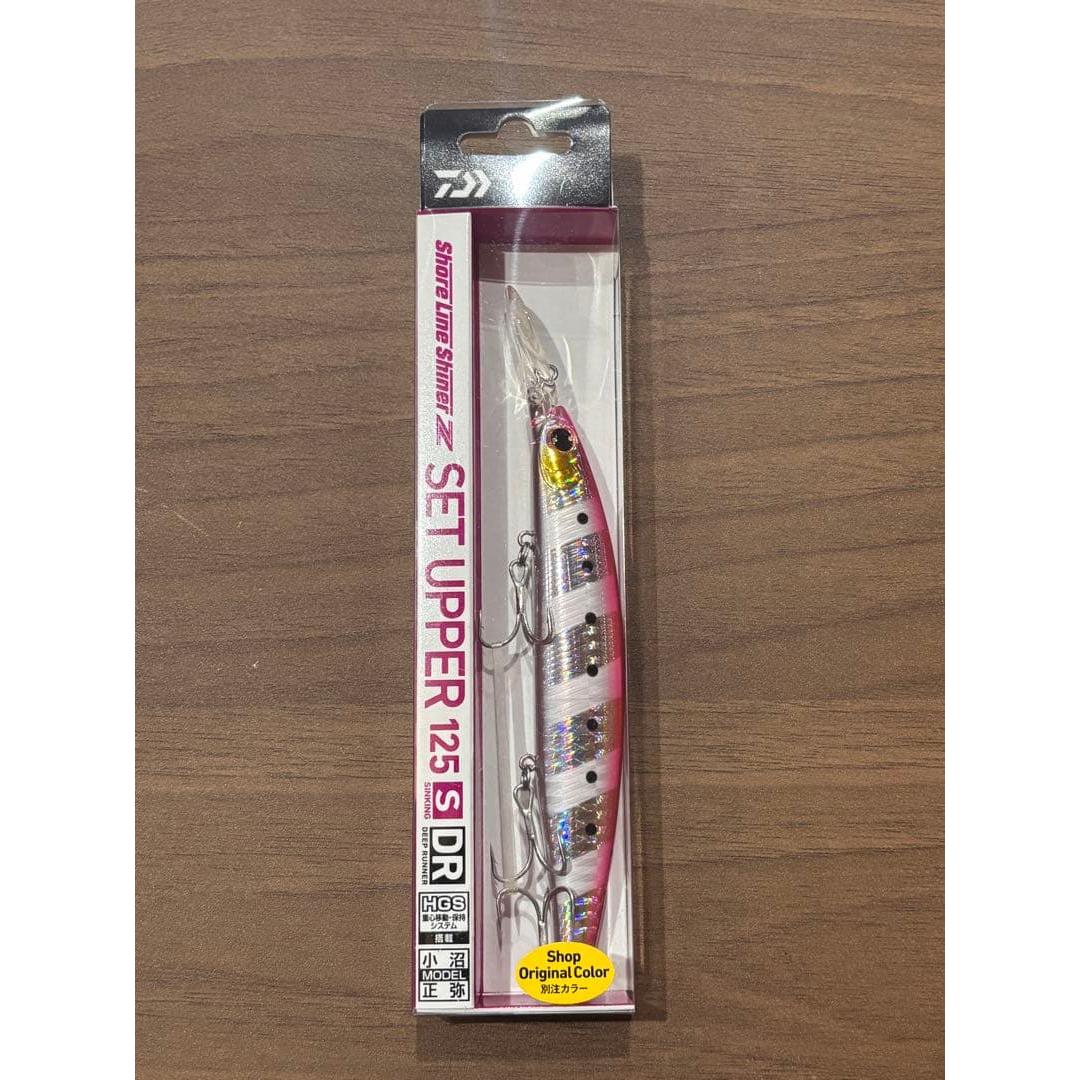 Used RareDaiwa set upper 125s-dr (pink sardine zebra glow)