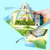 Paper Food Chain Pyramid Model Assembly Material Set Puzzle Toys For Children Educational Biology Set
