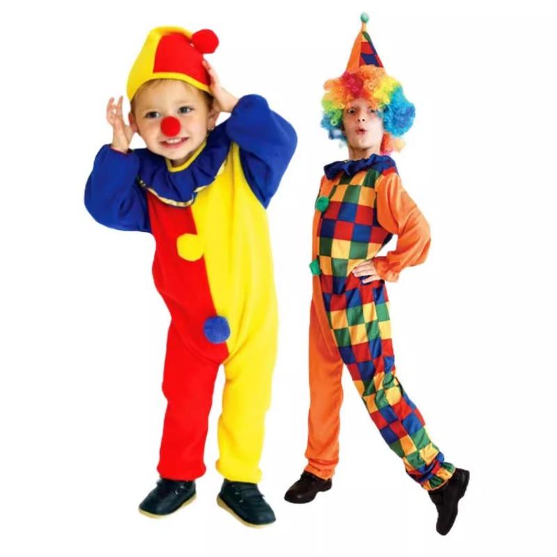Halloween Children's Clown Costume June 1st Children's Day Stage Performance Costume Masquerade Circus Clown Costume