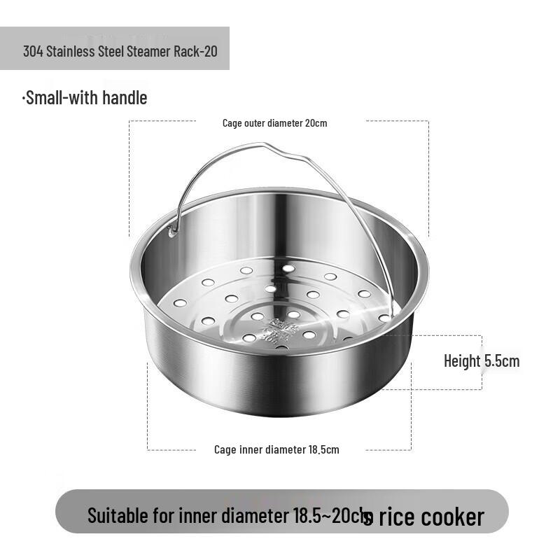 Ningzhao 304 Stainless Steel Rice Cooker Steamer