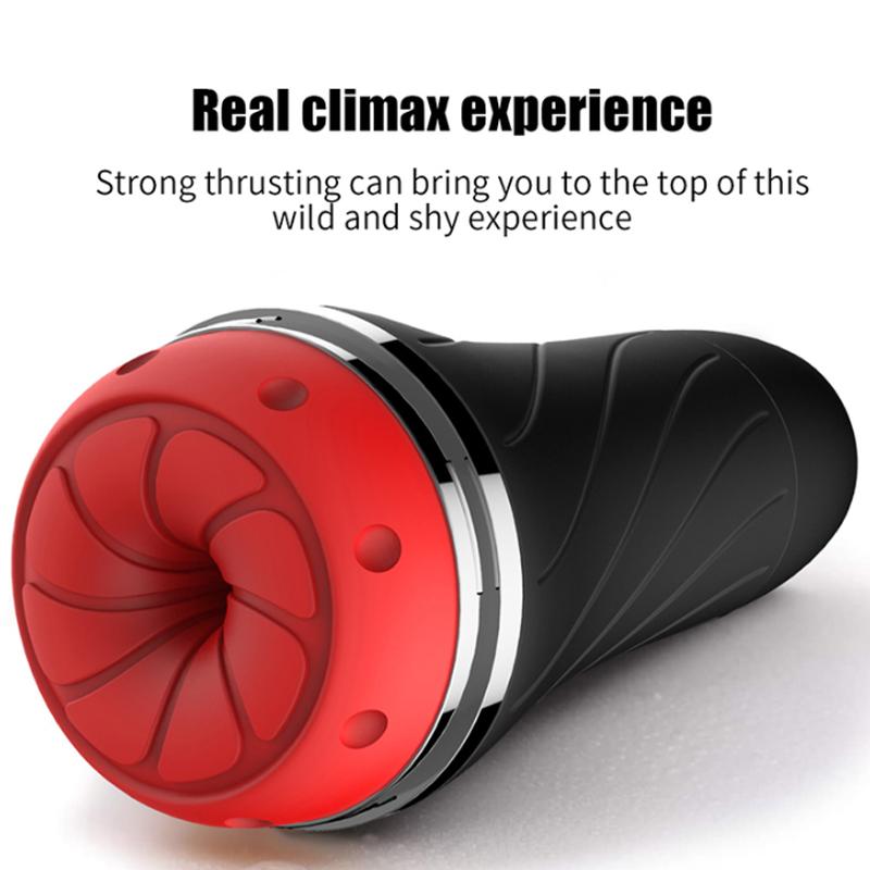 Automatic Male Masturbation Cup Electric Masturabator Men Vibrating Sex Toys For Men Sucking Artificial Vagina Pocket Pussy Toys