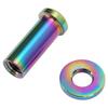 Bike C Caliper Nut   Alloy M6x20mm Rust Resistance Bike C Clamp Fixing Nut Road Bike Accessories with Gasket