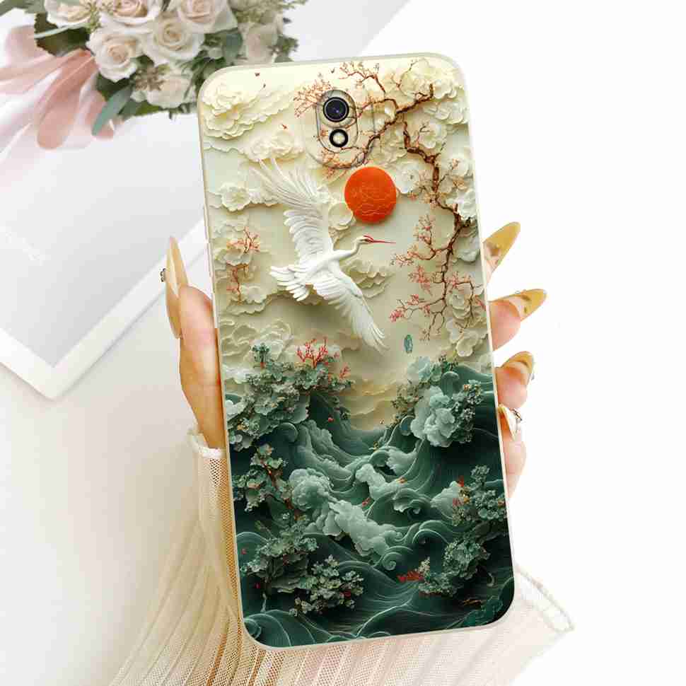 For Xiaomi Redmi 8A Case Cute Cat Dragon Cartoon Cover Soft Slim Fundas For Xiaomi Redmi8A Redmi 8 A 8a Phone Back Cover